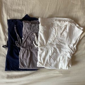 Bundle of Three Peasant Blouses